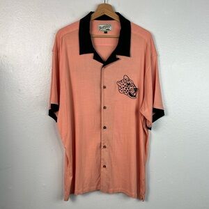 Bogey Boys Embroidered Logo Scripted XL Button Down Shirt Golf Men's